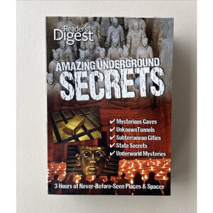 Readers Digest  Amazing Underground Secrets DVD NEW